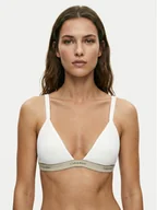 Biustonosze - Calvin Klein Underwear Biustonosz braletka LV00QF8369 Biały - miniaturka - grafika 1