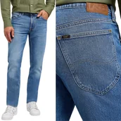 Spodnie męskie - Lee DAREN Chill Out PROSTE SPODNIE JEANSOWE BLUE DżINS W31 L30 - miniaturka - grafika 1