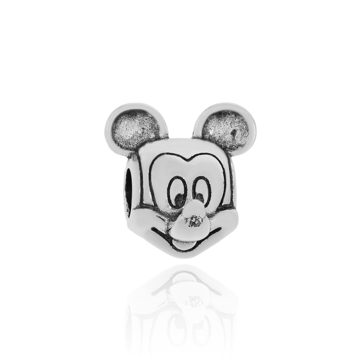 Srebrna zawieszka do bransoletki charms myszka pr.925