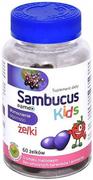 Przeziębienie i grypa - PAMEX Sambucus Kids żelki x 60 szt o smaku malinowym - miniaturka - grafika 1