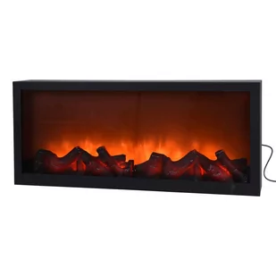 H&S Decoration Kominek elektryczny LED 57x25 cm DD.13796 - Akcesoria kominkowe - miniaturka - grafika 1