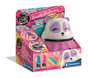Clementoni Crazy kolekcja balerina Panda 18115 - - Zabawki kreatywne - miniaturka - grafika 1
