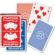 Gry karciane - Piatnik Karty do gry 1 talia Symetryczne - miniaturka - grafika 1