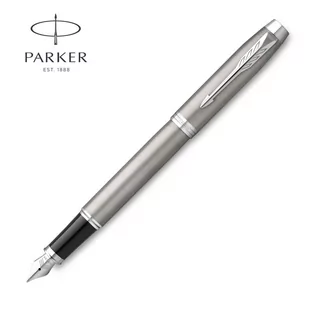 Parker Pióro wieczne M) IM ESSENTIAL STAINLESS STEEL CT 2143636 giftbox 2143636 - Pióra wieczne - miniaturka - grafika 1