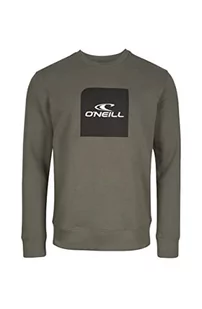 O'Neill Męska bluza Cube Crew (6 szt.), zielony (Military Green), M-L - Bluzy męskie - miniaturka - grafika 1