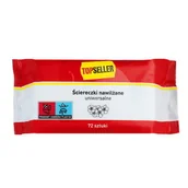 Ściereczki, gąbki, czyściki - Topseller Ściereczki Nawilżane Uniwersalne 72 Szt. - miniaturka - grafika 1