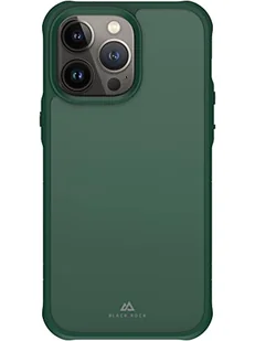 Black Rock - Wytrzymałe etui pasuje do Apple iPhone 14 Pro Max, etui na telefon komórkowy, ochrona aparatu, odporne na uderzenia, zarysowania, twarda obudowa, matowe (ciemnozielone) - Etui i futerały do telefonów - miniaturka - grafika 1