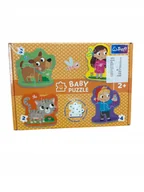 Puzzle - Baby Puzzle Piesek i Kotek 36134 - miniaturka - grafika 1