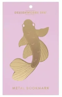 Metalowa zakładka do książki - karp koi - Zakładki do książek - miniaturka - grafika 2