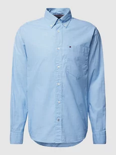 Koszula casualowa o kroju regular fit ze wzorem w kratę model ‘HOUNDSTOOTH’ - Koszule męskie - miniaturka - grafika 1