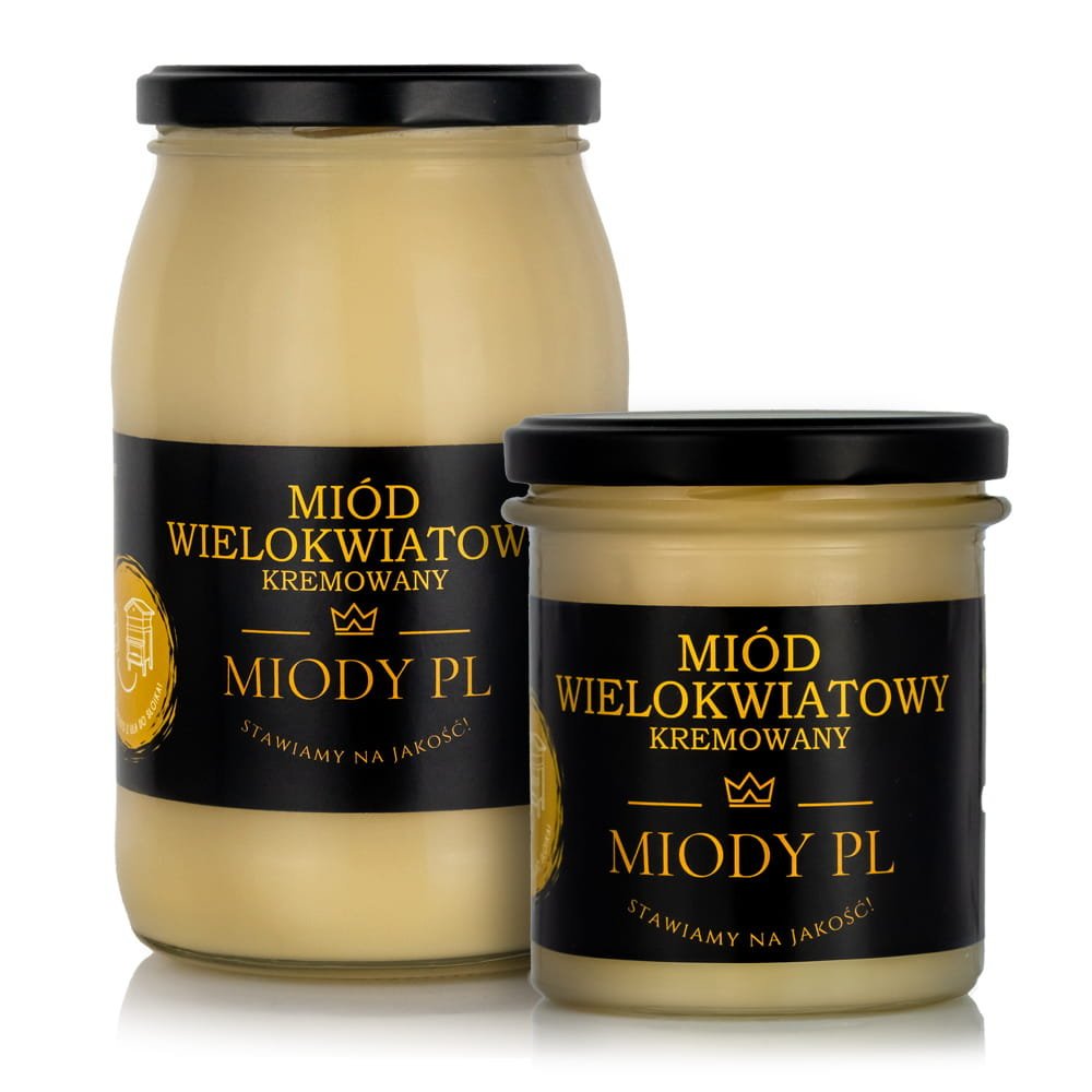 Miód wielokwiatowy kremowy