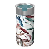 Kubki termiczne - Quokka Boost Coffee Tumbler - Kubek termiczny ze stali nierdzewnej z zaparzaczem 400 ml (Bouquet) - miniaturka - grafika 1