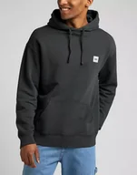 Bluzy męskie - LEE CORE LOOSE HOODIE MĘSKA BLUZA KLASYCZNA LOGO KAPTUR PURPLE STORM L84WTJ70 112322637 - Lee - miniaturka - grafika 1