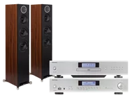 Zestawy stereo - Rotel A12 MKII (srebrny) + CD14 MKII (srebrny) + Debut Reference F5 (czarny) - miniaturka - grafika 1