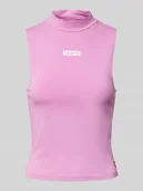 Koszulki i topy damskie - Top z golfem - miniaturka - grafika 1