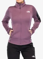Bluzy sportowe męskie - Polar damski The North Face Mistyescape Fleece - midnight mauve/tnf black - miniaturka - grafika 1