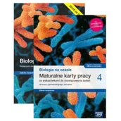 Podręczniki do technikum - Pakiet Biologia na czasie 4. Podręcznik i Maturalne karty pracy dla liceum ogólnokształcącego i technikum. Zakres rozszerzony. Edycja 2024 - miniaturka - grafika 1
