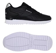 Trampki damskie - Reebok Damskie trampki Glide Ripple Clip, Core czarne srebrne metalizowane obuwie białe, 38 EU - miniaturka - grafika 1