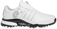 Buty sportowe męskie - Buty do gry w golfa Adidas Tour360 24 BOA męskie, roz. 44, białe - miniaturka - grafika 1