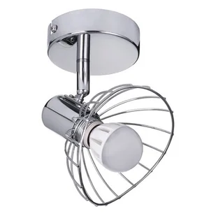 Kinkiet pojedynczy sufitowy ścienny chrom Activejet GIZEL reflektor E14 do salonu - Lampy sufitowe - miniaturka - grafika 1