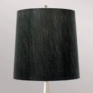 Lampy stojące - Elstead Lampa stojąca Ascent, polerowany nikiel, czarny klosz - miniaturka - grafika 1