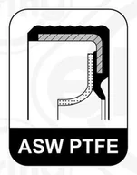 Mechanizmy rozrządu - ELRING Pierscień uszczelniający wału, wał korbowy 550.680 - miniaturka - grafika 1