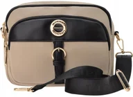 Torebki damskie - Torebka Damska Monnari Wodoodporna Listonoszka Z Paskiem Na Ramię Beżowa - miniaturka - grafika 1