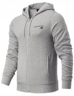 Bluzy męskie - NEW BALANCE BLUZA Z KAPTUREM BAWEŁNIANA R-M - miniaturka - grafika 1