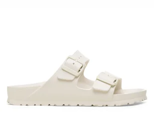 Klapki damskie Birkenstock 1027384 ARIZONA EVA NARROW Białe - Klapki i japonki damskie - miniaturka - grafika 1