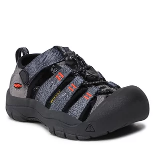 Keen Sandały Newport H2 1026268 Steel Grey/Black - Sandały damskie - miniaturka - grafika 1