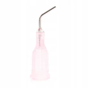 IGŁA DOZOWNICZA ZAGIĘTA DO FLUXU KLEJU 20G 0,60MM - Akcesoria do lutowania - miniaturka - grafika 1