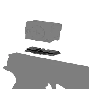 Vector Optics - Płytka montażowa do CZ Shadow 2 - standard VOD - SCFRM-18 - Amunicja i osprzęt ASG - miniaturka - grafika 3