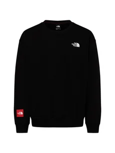 The North Face Bluza męska Mężczyźni Materiał dresowy czarny jednolity, S - Bluzy męskie - miniaturka - grafika 1