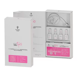 Victoria Vynn SOFT GEL TIPS Set Starter Kit - Sztuczne paznokcie i akcesoria - miniaturka - grafika 1