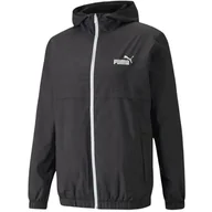 Kurtki męskie - Kurtka Męska Ess Solid Windbreaker Czarna 847484 01-2Xl - miniaturka - grafika 1
