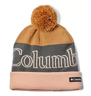 Czapki damskie - Columbia Damska czapka polarowa puder Ii Beanie czapka, plaża/rekin/kwiat brzoskwini, jeden rozmiar - miniaturka - grafika 1
