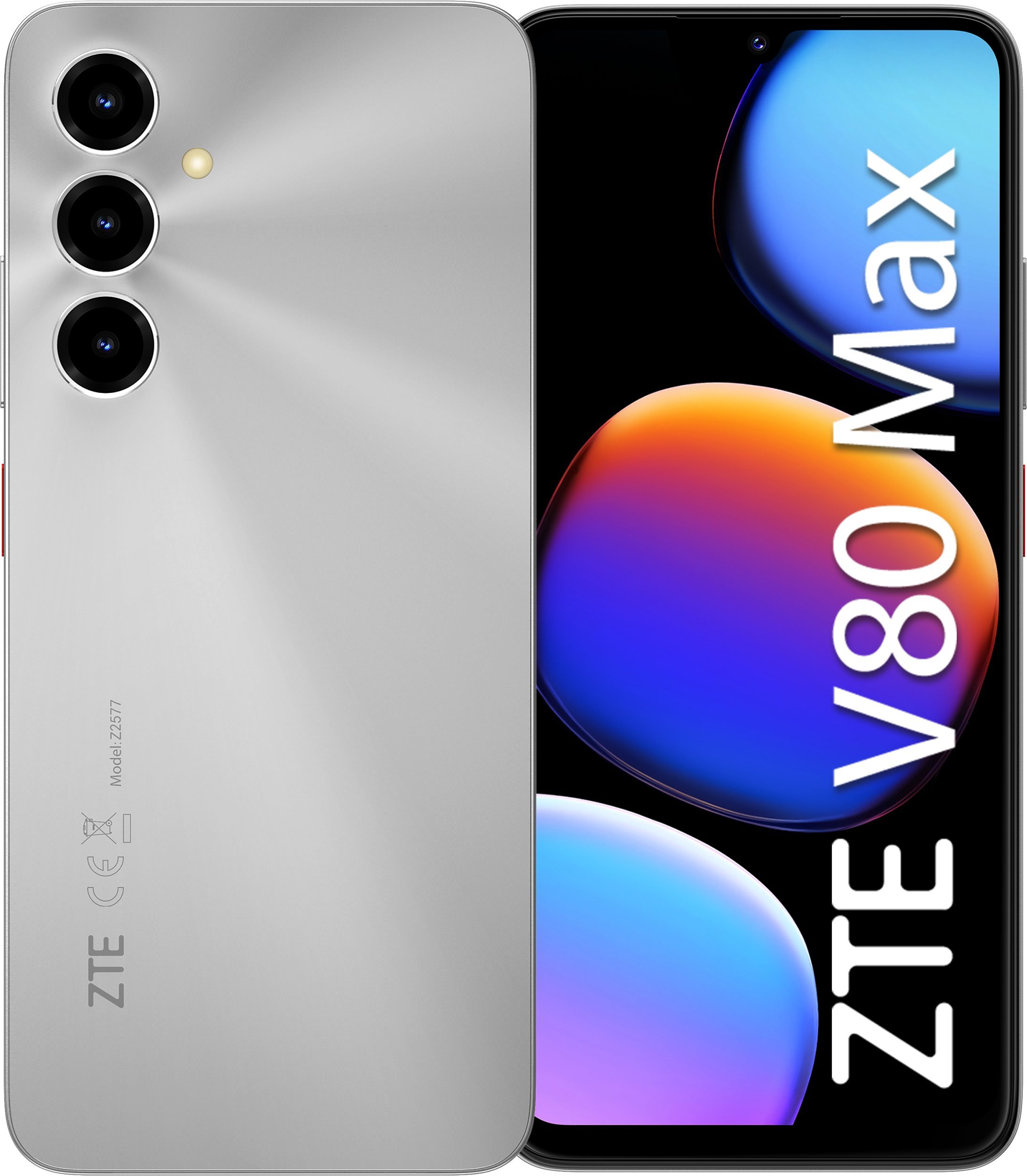 ZTE V80 Max 4GB/128GB Srebrny