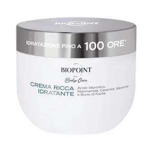 Biopoint - Bogaty krem nawilżający do ciała, działanie nawilżające do 100 godzin, wzmacnia i wyrównuje barierę skóry, 400 ml - Balsamy i kremy do ciała - miniaturka - grafika 1