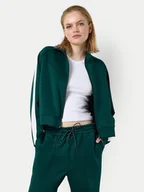 Bluzy damskie - Noisy May Bluza Jenna 27031532 Zielony Regular Fit - miniaturka - grafika 1