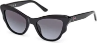 Okulary przeciwsłoneczne - Guess GU00228 SHINY BLACK/GREY SHADED 47/18/130 Dziecięce okulary przeciwsłoneczne - miniaturka - grafika 1