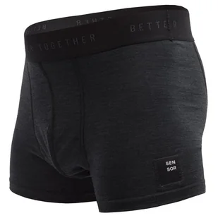 Spodenki męskie Sensor Merino Cordura Rozmiar: XL / Kolor: czarny - Bielizna sportowa męska - miniaturka - grafika 1