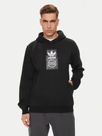 Bluzy męskie - adidas Bluza Camo Label IZ2513 Czarny Regular Fit - miniaturka - grafika 1