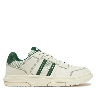 Sneakersy Tommy Jeans Tjm The Brooklyn EM0EM01548 Zielony - Sneakersy męskie - miniaturka - grafika 1