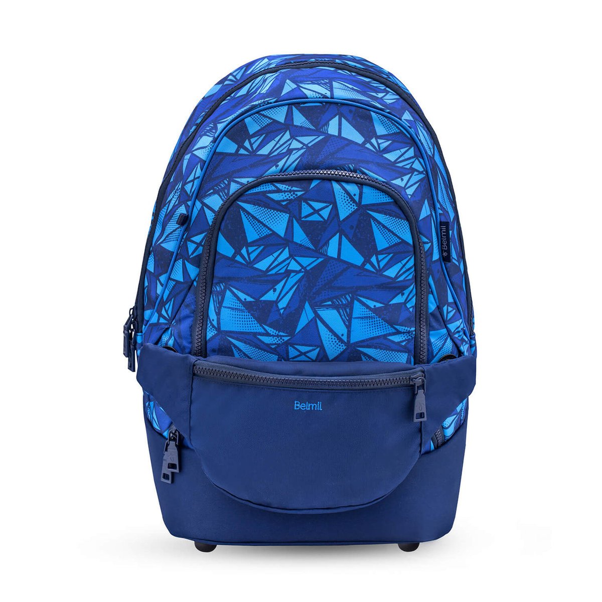 Premium Ergonomiczny plecak szkolny Belmil 2 in 1 Torba szkolna 