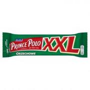 Ciastka - Kraft Kruchy wafelek z kremem orzechowym oblany mleczną czekoladą Prince Polo XXL Orzechowe 50 g - miniaturka - grafika 1