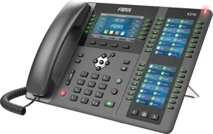 Fanvil X210 V2 telefon VoIP Czarny 20 linii LCD - Telefonia VoIP - miniaturka - grafika 1