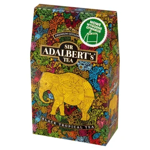 Sir Adalbert's Tea Sir Adalbert's Black Tropical Tea 100 g 1862 - Herbata - miniaturka - grafika 1