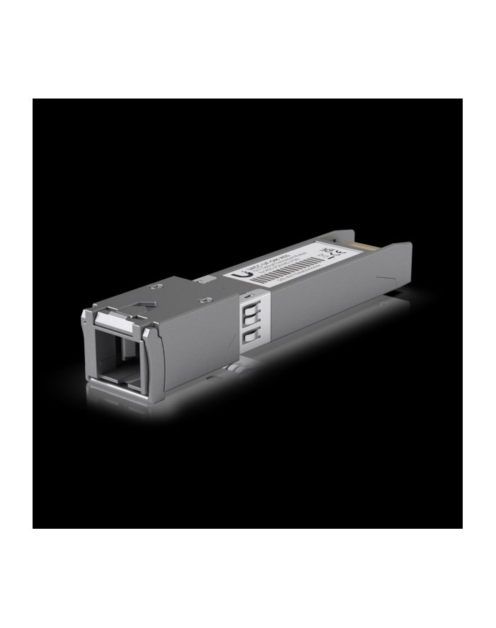 Ubiquiti UACC-UF-OM-XGS UISP Fiber XGS/XG Optical Transceiver, Supports XGS-PON 10Gbps / 10Gbps and XG-PON 2.5Gbps / 10Gbps data rate standards for uplink / downlink speeds; Cable distances up to 20 km; Capable of a 1:256 subscriber split ratio