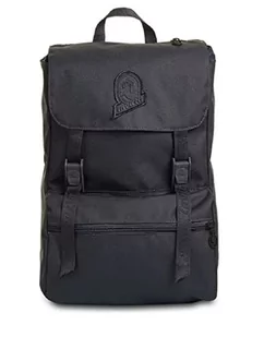 Plecak INVICTA - JOLLY SOLID - MAŁY, czarny - Biuro, podróże i wypoczynek - Kieszeń na PC - Plecak damski - 100% Eco Material - Plecaki - miniaturka - grafika 1