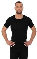 Pozostała odzież narciarska - Brubeck, T-shirt termoaktywny męski z krótkim rękawem, Bike 3D Pro, rozmiar S - miniaturka - grafika 1